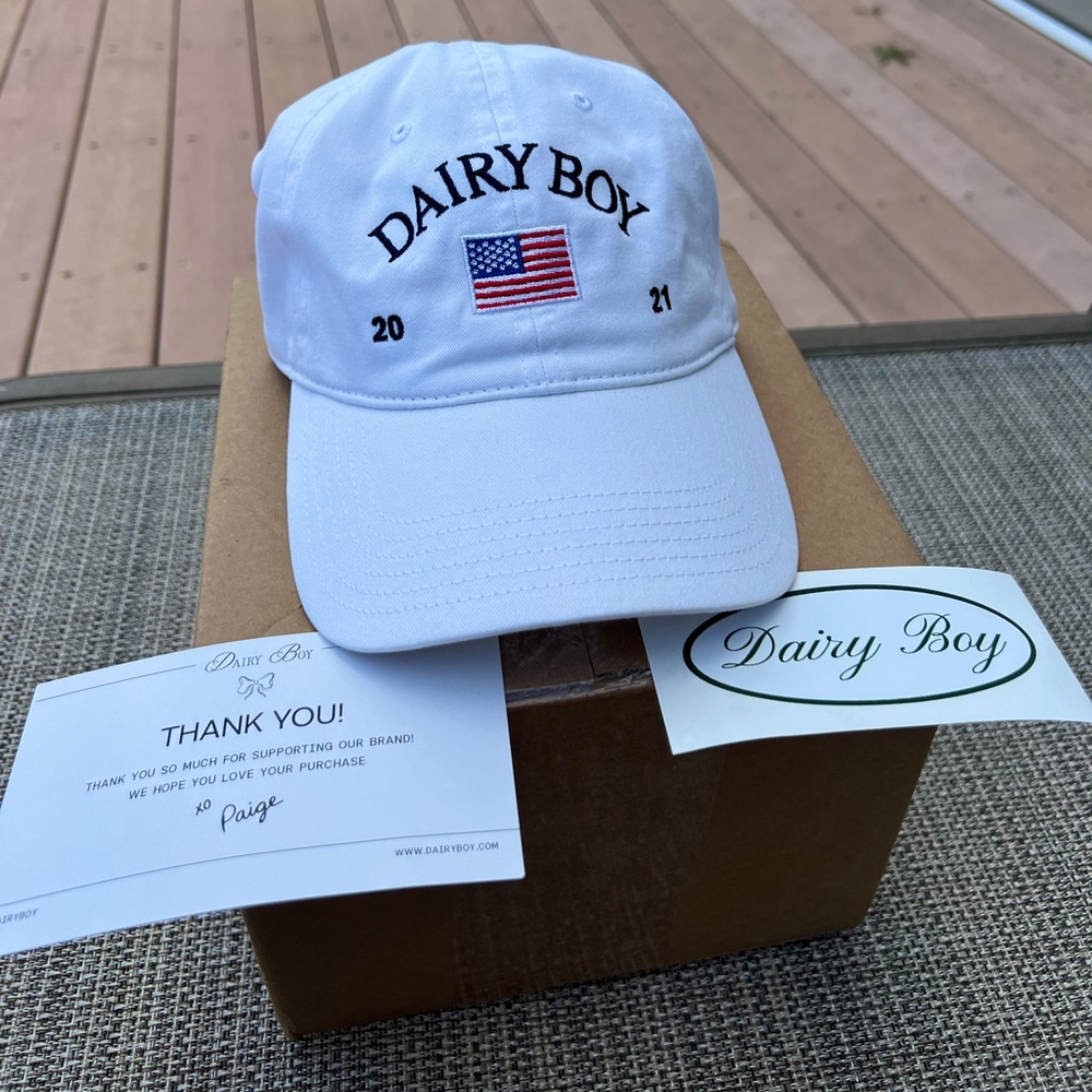 Dairy boy hat (brand new!)